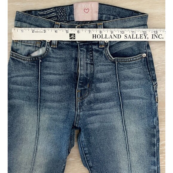 REVICE Star Skinny High Rise Jeans Women’s Size 25 with Front Seam - Picture 6 of 11